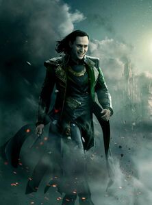 Thor the Dark World - Loki - Textless Poster