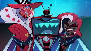 Vox and the Vees dancing.