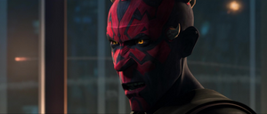 Ahsoka demands to know what is going on and suggests that he save it for the Council but Maul says that she is the one that he wanted to speak with.