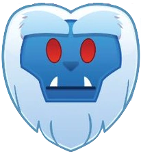 The yeti in Disney Emoji Blitz.