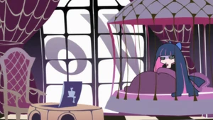 Excretion Without Honor and Humanity 018.png (1.69 MB) Stocking in her bedroom.