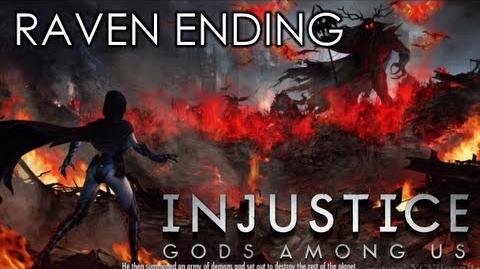 INJUSTICE GODS AMONG US - RAVEN ENDING (Xbox 360 PS3 Wii U HD)