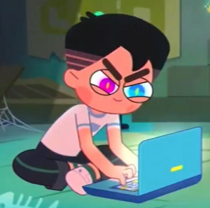 Hiro Hao after being possessed by Manipulens.