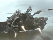 A Wedge Ship hunting for targets using ELINT.