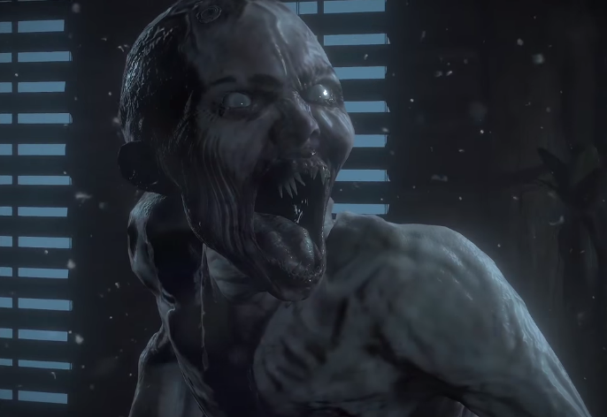 A Quiet Place Monster vs Wendigo (Until Dawn)