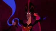 Jafar and Iago meeting Genie.