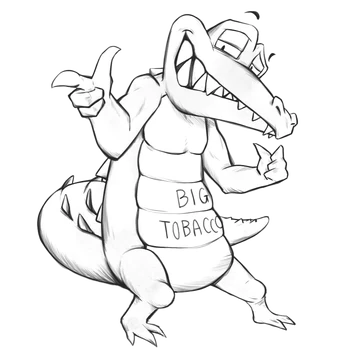 crocodile cigarette Big Tobacco | Villains Wiki