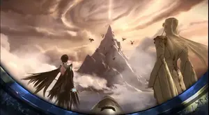 Balder teaming up with Bayonetta.