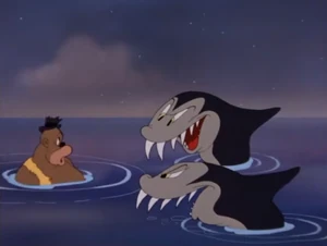 Joe and Sharks.png (973 KB) Joe getting an ironic dose of karma.