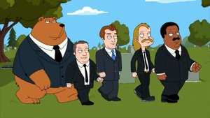 Dr. Fist working at the graveyard.