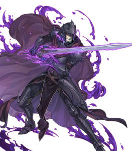 Artwork of Bertram from Fire Emblem: Heroes.
