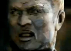 The Dragon Emperor as a living terra-cotta warrior.