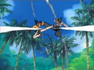 HeihachiMishimaAnime10.png (1.86 MB) Heihachi fighting Kazuya.