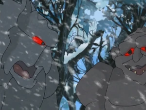 Mogorb and Thog laughing evilly