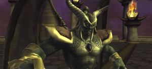 Onaga in Mortal Kombat: Deception's Konquest mode.