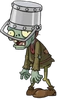 Buckethead Peasant Zombie