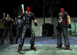 A group of Skinz members.