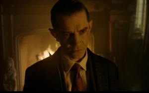 Theo kidnaps Bruce Wayne.