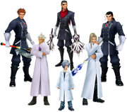 The six founders of Organization XIII.