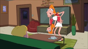 Candace fights with Beatrice.