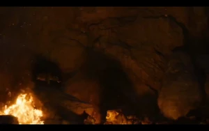 ...only to be killed by the hyenas as they attack and devour him alive from limb to limb, ultimately ending his reign of terror on the Pride Lands