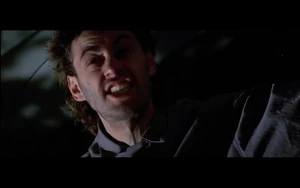 Pink after throwing the TV.