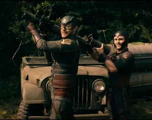 Gunpowder with Soldier Boy in Nicaragua.