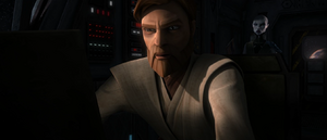 Following their narrow escape, Kenobi warned Ventress that the brothers would now be after both of them as well.