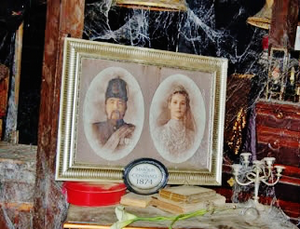 Constance with the Marquis de Doom.