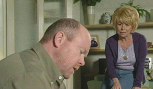 Phil talking to Peggy about his relationship with Kate (2003).