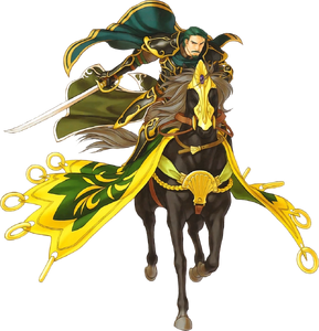 Artwork of Renning from Fire Emblem: Radiant Dawn.