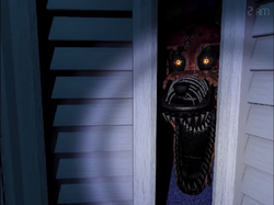 Nightmare foxy jumpscare, Wiki