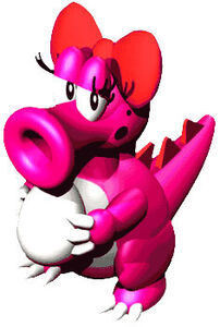 Birdo in Super Mario RPG: Legend of the Seven Stars.