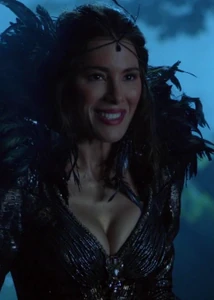 The Black Fairy confronted by her son.