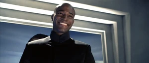 Brandt appears before Preston after successfully exposing him as a sense offender.