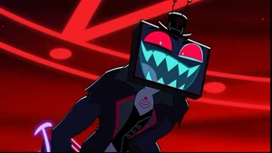 "You know what?! HA-HA! F*CK HELL! F*CK HEAVEN! AND F*CK ALL OF YOU!" Vox revealing his true colors to everyone, stating he doesn't care about Hell, Heaven or anyone else but himself.