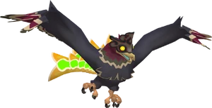 Figurine of the Helmaroc King as seen in the Nintendo Gallery.