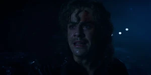 Billy scared when he sees mysterious, shadowy figures approaching him.