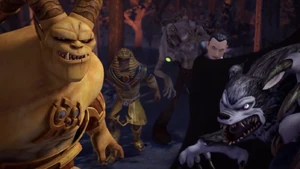 The Universal Monsters in Teenage Mutant Ninja Turtles.