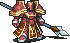 Tirado's battle sprite in Fire Emblem: The Sacred Stones.