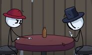 Icepick and Snowcap at the bar