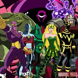 The Masters of Evil in The Avengers: Earth's Mightiest Heroes.