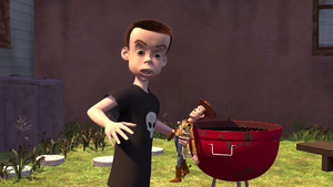 Sid sees toys come alive.