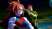 21 and Android 16 on New Namek.