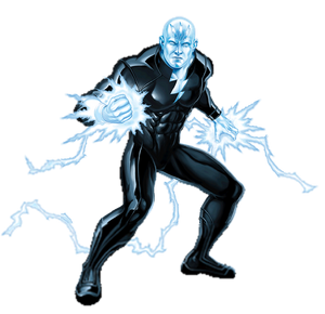 Electro in the Ultimate Spider-Man.