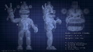 Blueprint of Funtime Freddy.