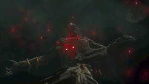 Ganondorf unleashing his Gloom upon Hyrule.