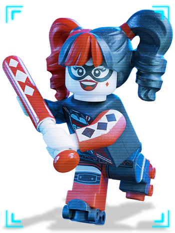 lego harley quinn car