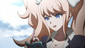 Junko's Monokuma laugh.