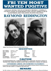 Reddington FBI Wanted Post